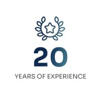 20 Years of Experience 20 Years of Experience